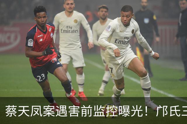 蔡天凤案遇害前监控曝光！邝氏三父子停车、出入全过程庭审播放